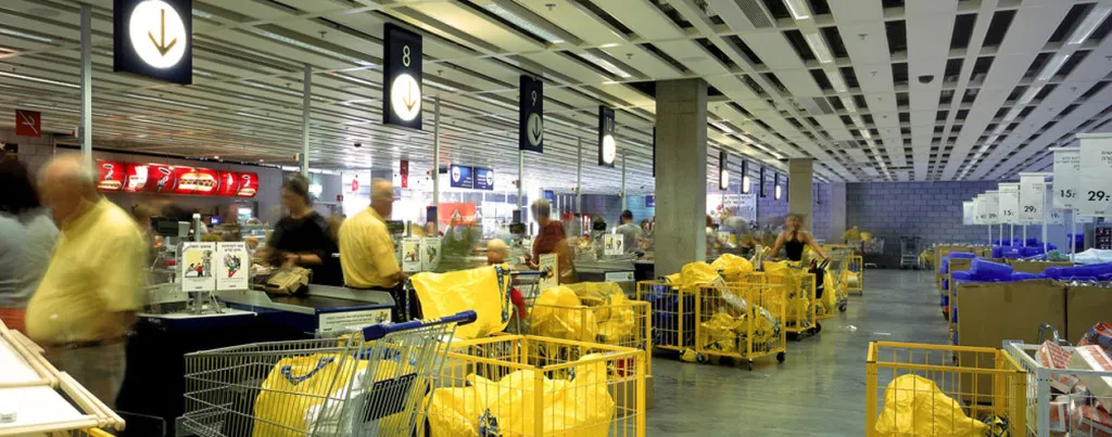 IKEA checkout