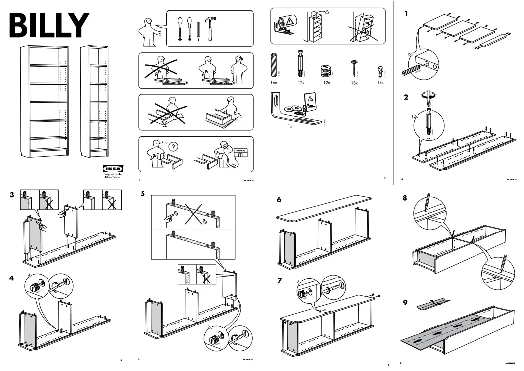 IKEA instruction manual